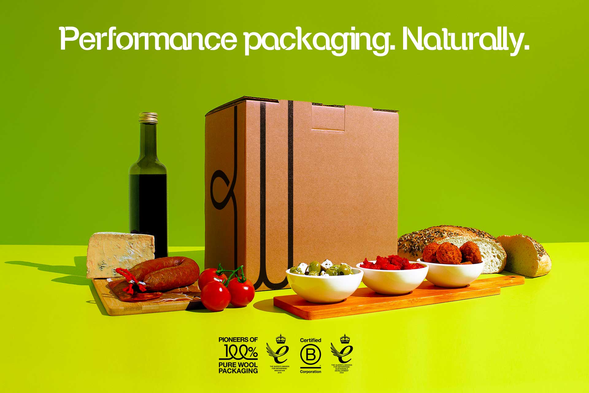 Woolcool® Food packaging