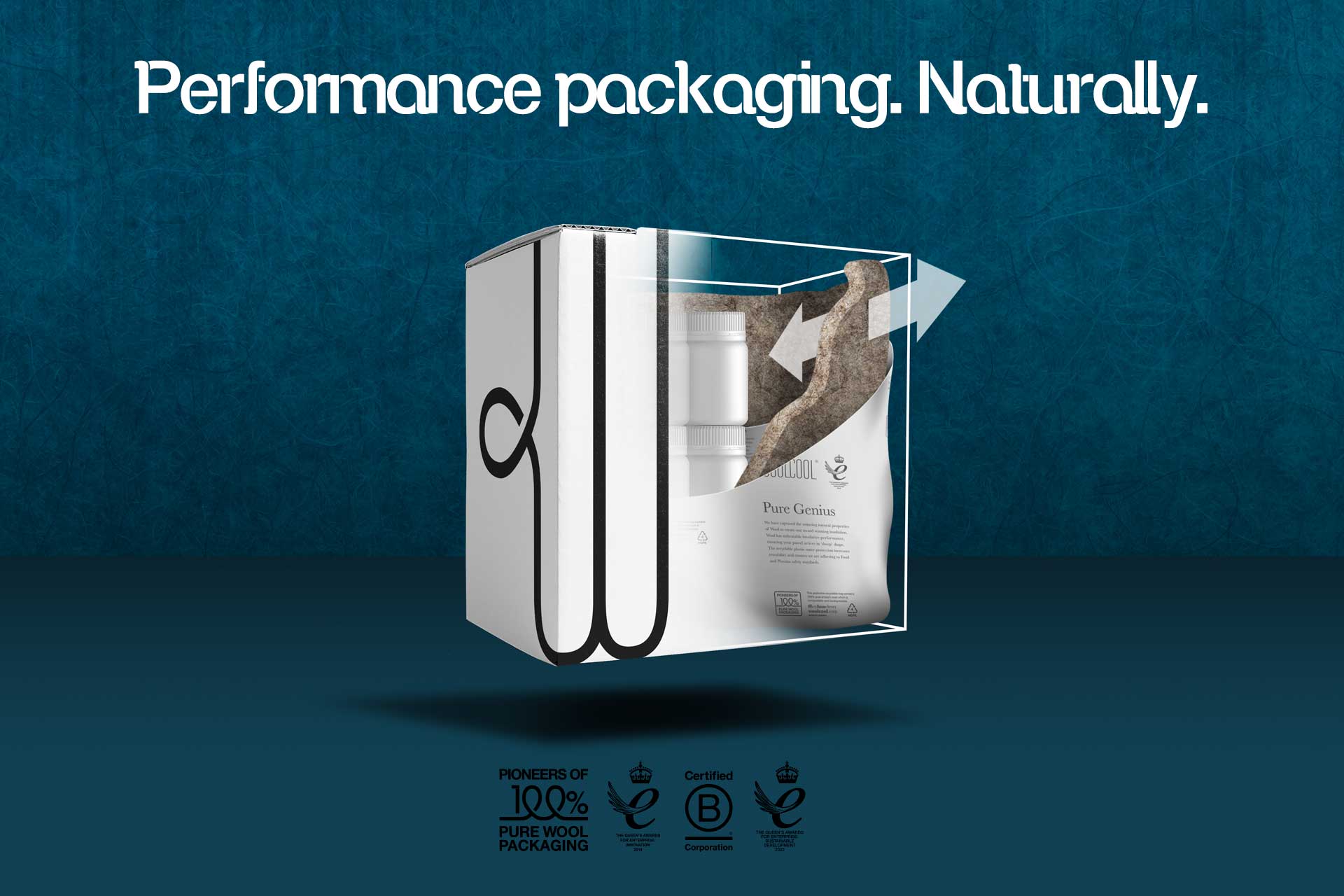 Woolcool® Pharma packaging